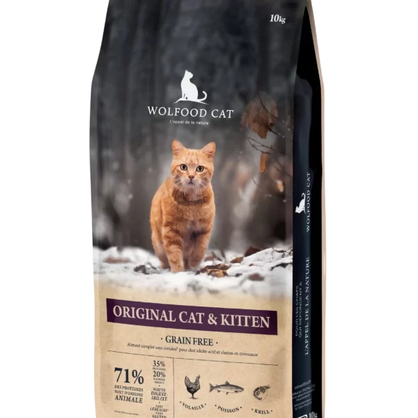 Bag of cat food