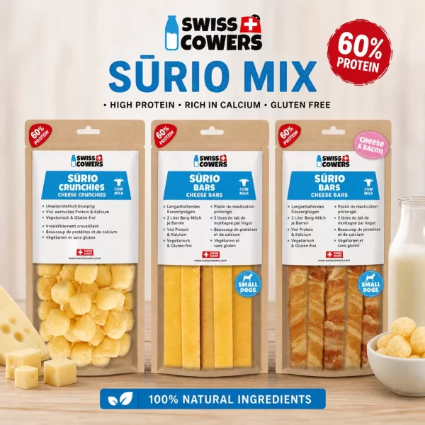 3 snack products