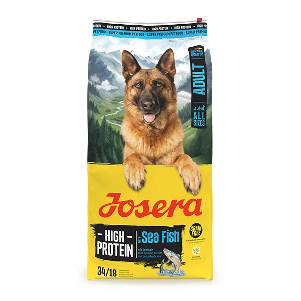 Josera High Protein Sea Fish sausas maistas šunims, 12,5 kg