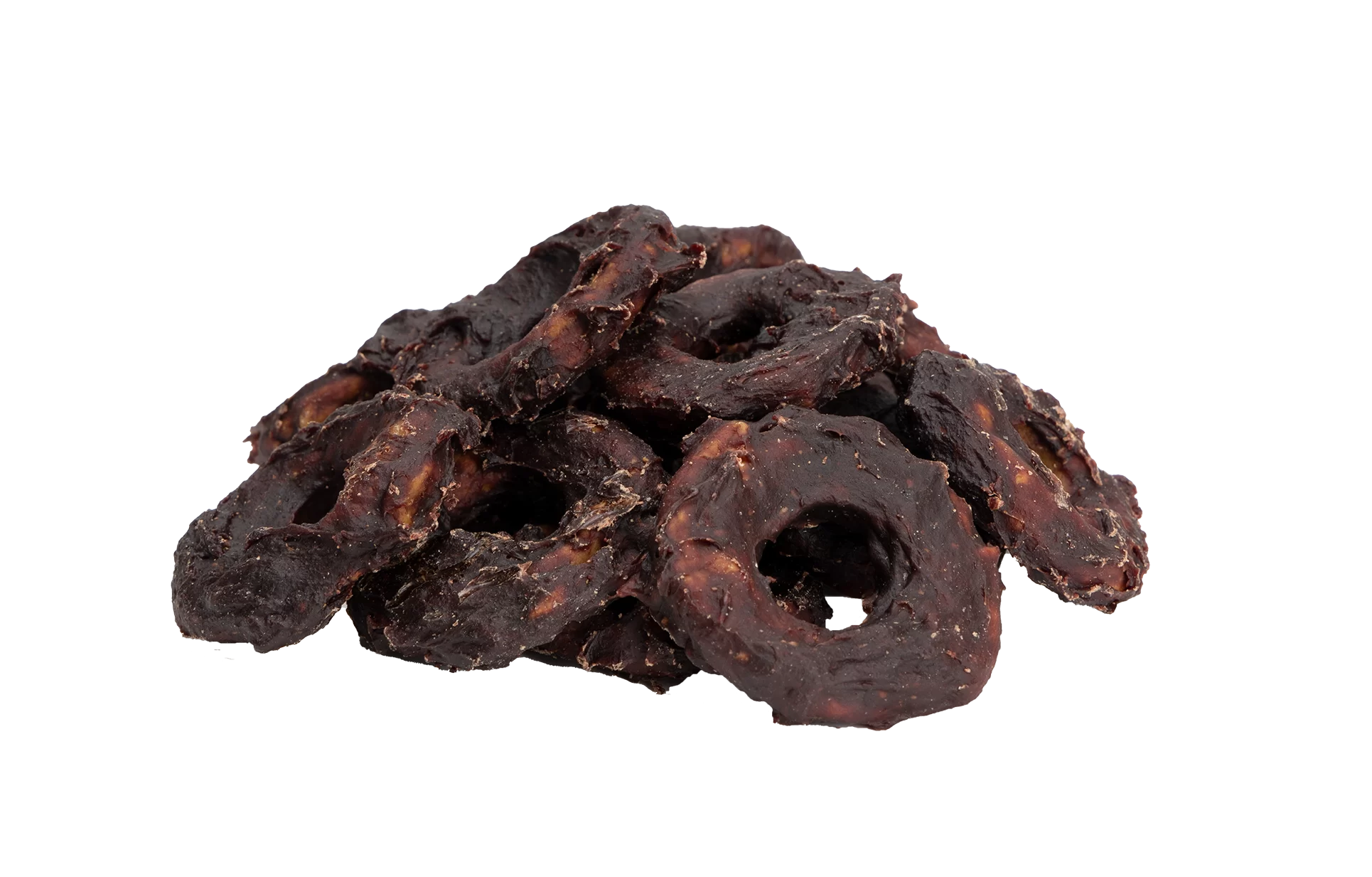 UNIQ PETS DOG SNACKS CHEWY 500g horse meat on collagen rings 5cm UDS0131 (3)