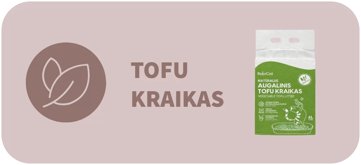 Tofu kraikas katėms